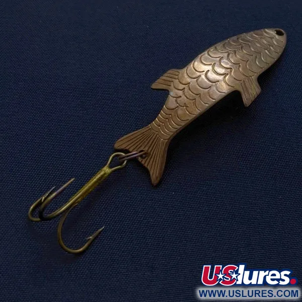 Vintage Acme Phoebe, 1/4oz copper fishing spoon #24243