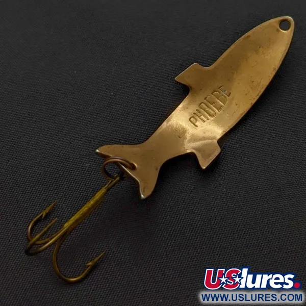 Vintage Acme Phoebe, 1/4oz copper fishing spoon #24243
