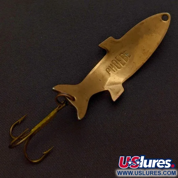 Vintage Acme Phoebe, 1/4oz copper fishing spoon #24243