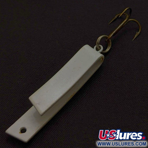 Vintage  Luhr Jensen Super-Duper 503, 1/8oz black/gold/red fishing spoon #24244