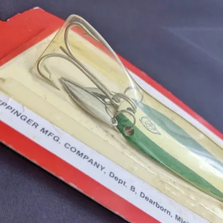 Eppinger Dardevle Sagamore JT Buel, 1/4oz Green Devle fishing spoon #24246