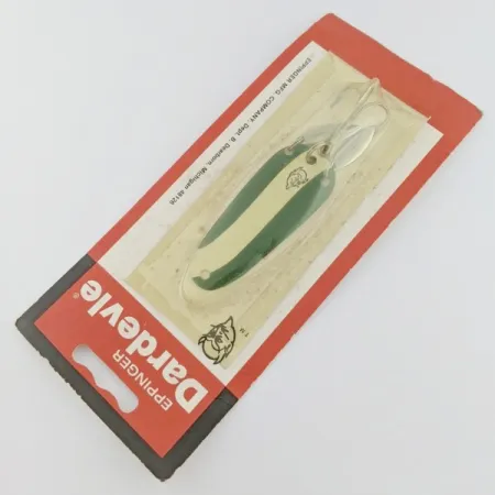 Eppinger Dardevle Sagamore JT Buel, 1/4oz Green Devle fishing spoon #24246
