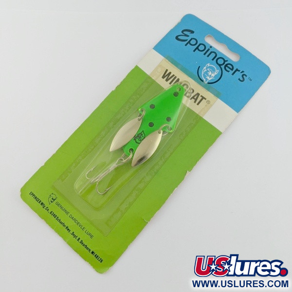 Eppinger Wingbat, 1/2oz Green fishing spoon #24247