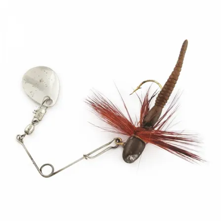 Vintage Bumble Bee Bumble BEE Spinnerbait, 1/8oz gold/nickel spinning lure #24249