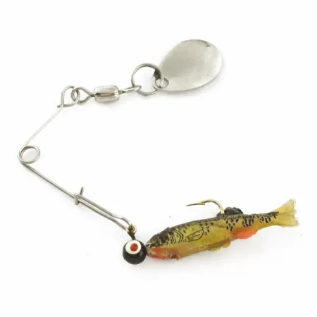 Vintage Eagle Claw Spinnerbait, 3/5oz silver spinning lure #24251