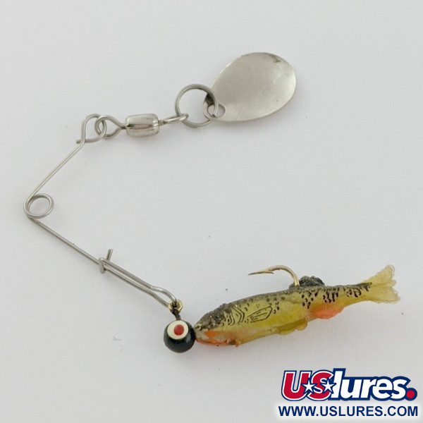 Vintage   Eagle Claw Spinnerbait, 3/5oz silver spinning lure #24251