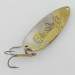 Vintage  Seneca Little Cleo (Hula Girl), 1/2oz Nickel / Brass fishing spoon #24253