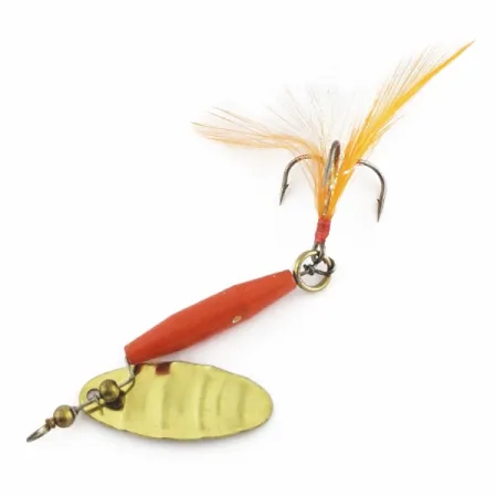 Vintage Worth #301, 1/3oz red/black/gold spinning lure #24254