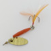 Vintage   Worth #301, 1/3oz red/black/gold spinning lure #24254