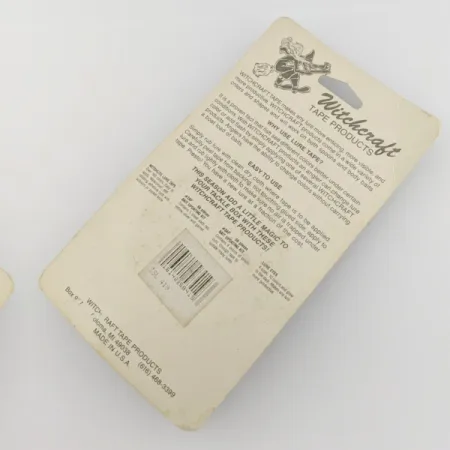 Witchcraft Witchstix Bait Scalloped tape , yellow/green hologram fishing #24257