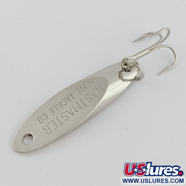 Vintage  Acme Kastmaster, 1/8oz nickel fishing spoon #24261