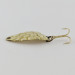 Vintage   Acme Little Cleo bubbles, 1/8oz gold fishing spoon #24262
