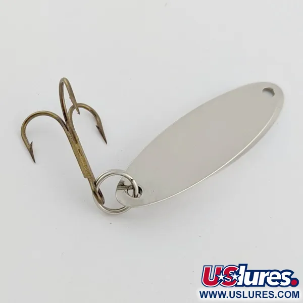 Vintage Acme Kastmaster, 1/4oz nickel fishing spoon #24263