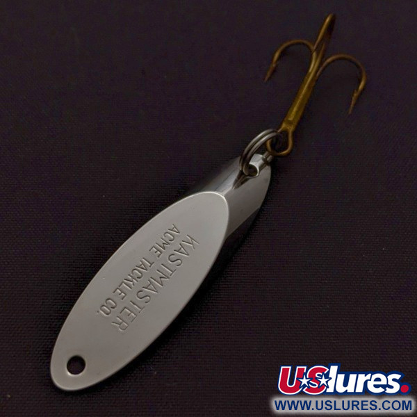 Vintage  Acme Kastmaster, 1/4oz nickel fishing spoon #24263
