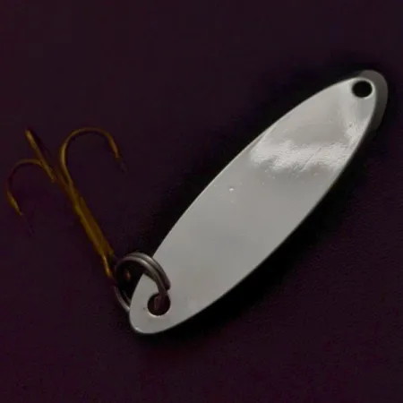 Vintage Acme Kastmaster, 1/4oz nickel fishing spoon #24263