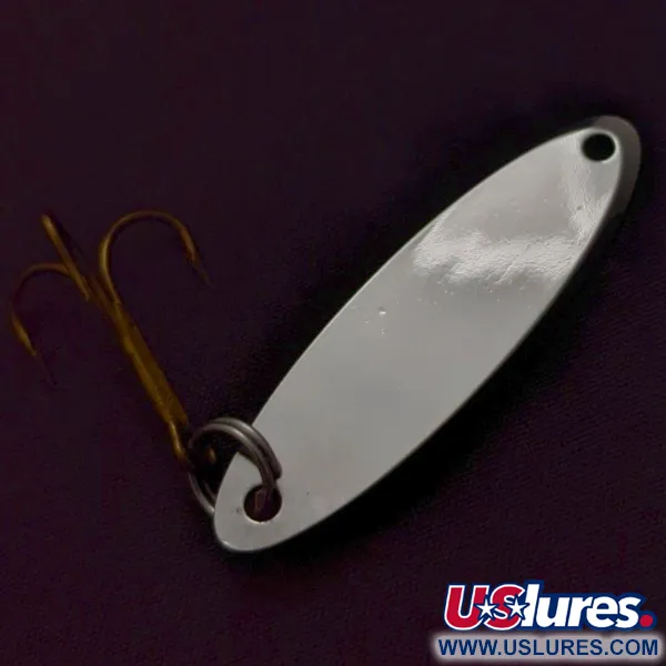 Vintage Acme Kastmaster, 1/4oz nickel fishing spoon #24263