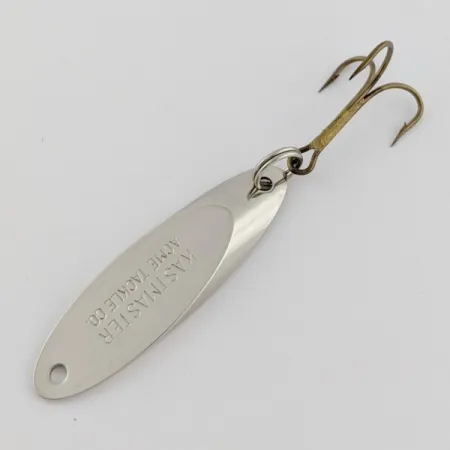Vintage Acme Kastmaster, 1/4oz nickel fishing spoon #24263