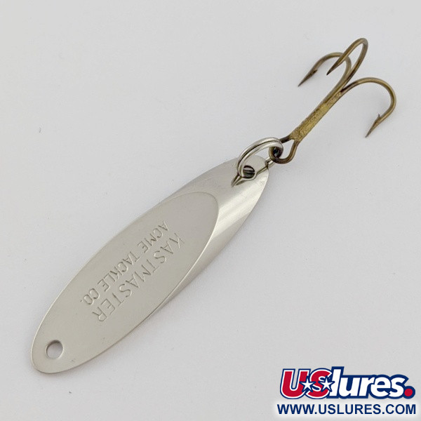 Vintage  Acme Kastmaster, 1/4oz nickel fishing spoon #24263