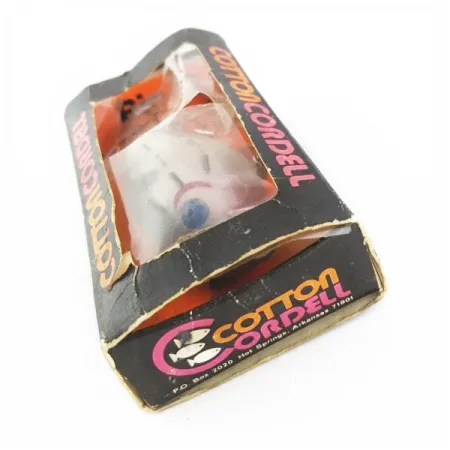Vintage Cotton Cordell Big O, 1/2oz Blue eyes Bar Fish fishing lure #24266