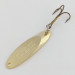Vintage  Acme Kastmaster, 1/4oz gold fishing spoon #24268
