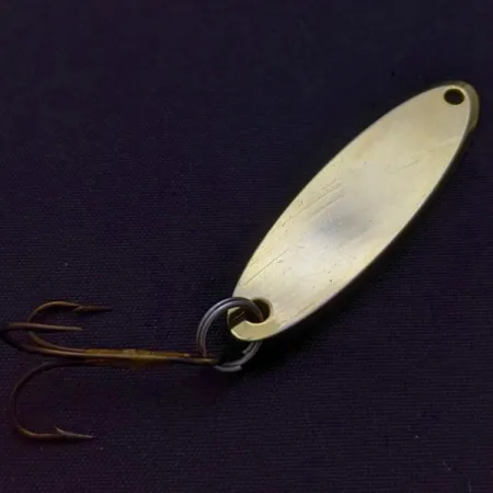 Vintage Acme Kastmaster, 1/4oz gold fishing spoon #24268