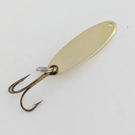 Vintage Acme Kastmaster, 1/4oz gold fishing spoon #24268
