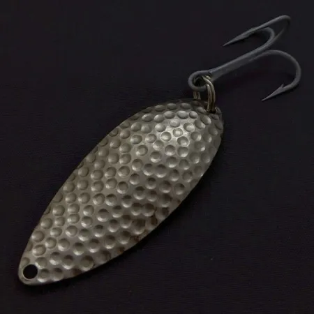 Vintage Eppinger Dardevle Devle Dog  5500 Detroit (1980 s), 3/4oz Nickel fishing spoon #24271