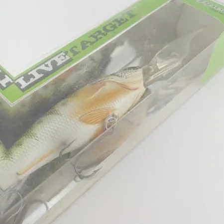 LiveTarget  LIVE TARGET Yellow Perch 16  Deep Diving, 3 1/4oz Yellow Perch fishing lure #24273
