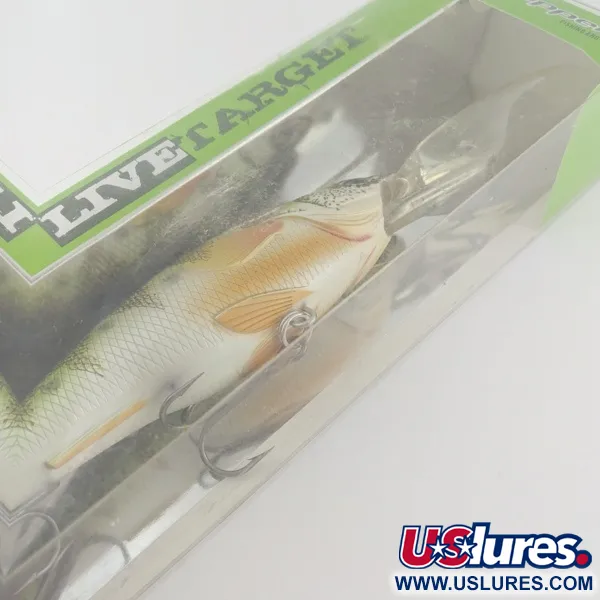 LiveTarget  LIVE TARGET Yellow Perch 16  Deep Diving, 3 1/4oz Yellow Perch fishing lure #24273