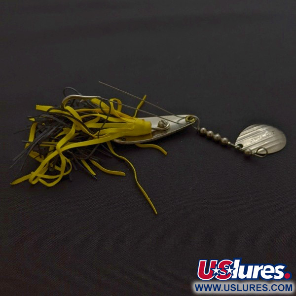 Vintage   Strike King Timber Spin, 1/2oz  Nickel fishing spoon #24274