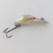 Vintage   Luhr Jensen Hot Shot 35, 1/4oz Silver/green fishing lure #24275