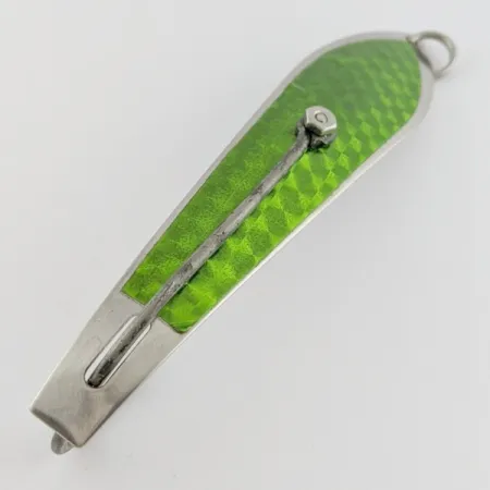 Vintage Pro King Weedless King Spoon, 1 1/4oz Nickel / Hologram fishing spoon #24280