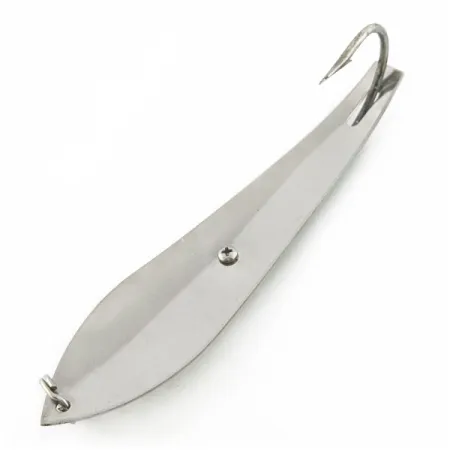 Vintage Pro King Weedless King Spoon, 1 1/4oz Nickel / Hologram fishing spoon #24280