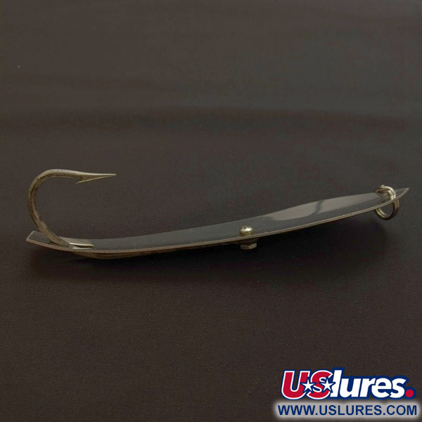 Vintage  Pro King Weedless King Spoon, 1 1/4oz Nickel / Hologram fishing spoon #24280