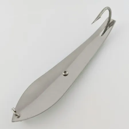 Vintage Pro King Weedless King Spoon, 1 1/4oz Nickel / Hologram fishing spoon #24280