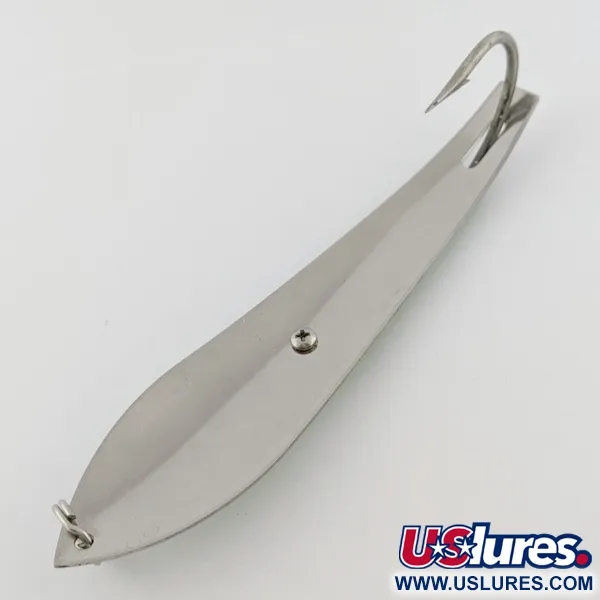 Vintage Pro King Weedless King Spoon, 1 1/4oz Nickel / Hologram fishing spoon #24280