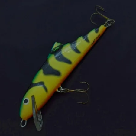 Vintage Salmo Skinner 15, 1 3/4oz  Fire Tiger fishing lure #24282