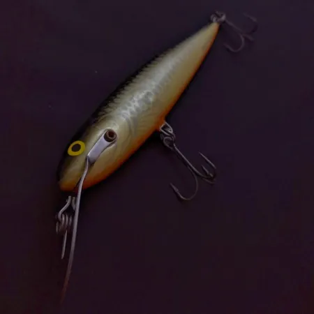 Vintage Salmo Whitefish 13 metal lip, 1oz Shed fishing lure #24283