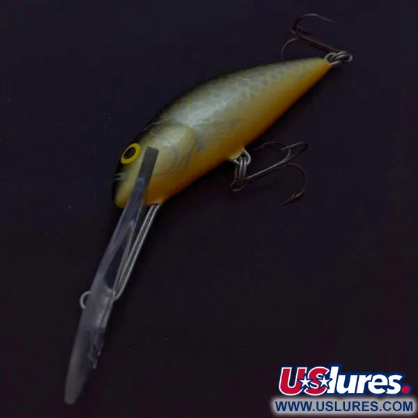Vintage   Salmo Perch 8 Floating minnow, 1/3oz Shad fishing lure #24284