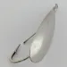 Vintage   Johnson Silver Minnow Weedless, 2/5oz nickel fishing spoon #24285