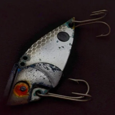 Vintage Cotton Cordell Gay Blade, 2/5oz silver fishing spoon #24286