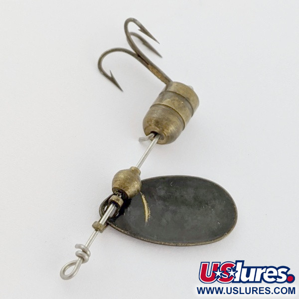 Vintage   Mepps Aglia 1 (1950s), 1/8oz black spinning lure #24290