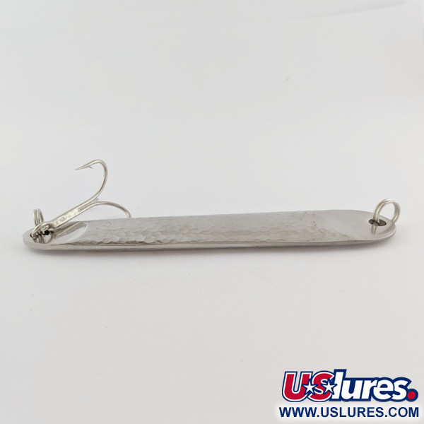 Vintage   Hopkins No=Eql 4, 2 1/2oz nickel fishing spoon #24291