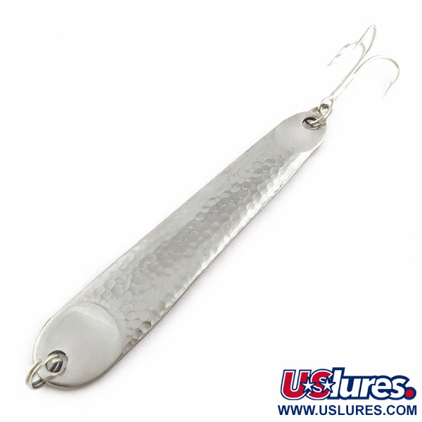 Vintage   Hopkins No=Eql 4, 2 1/2oz nickel fishing spoon #24291