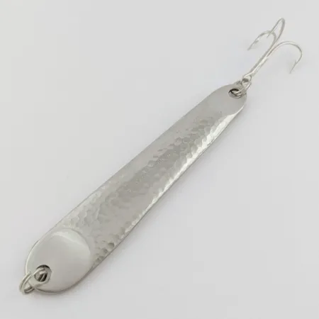 Vintage Hopkins No=Eql 4, 2 1/2oz nickel fishing spoon #24291