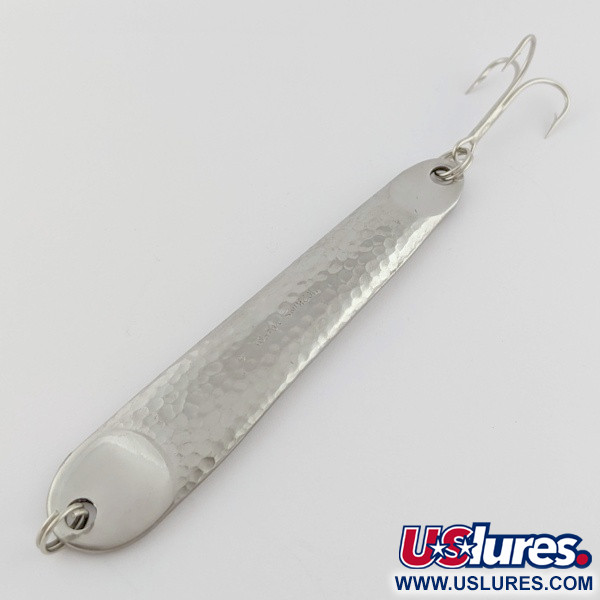 Vintage   Hopkins No=Eql 4, 2 1/2oz nickel fishing spoon #24291