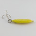 Vintage   Worth Slab Jig , 2/3oz yellow fishing spoon #24294