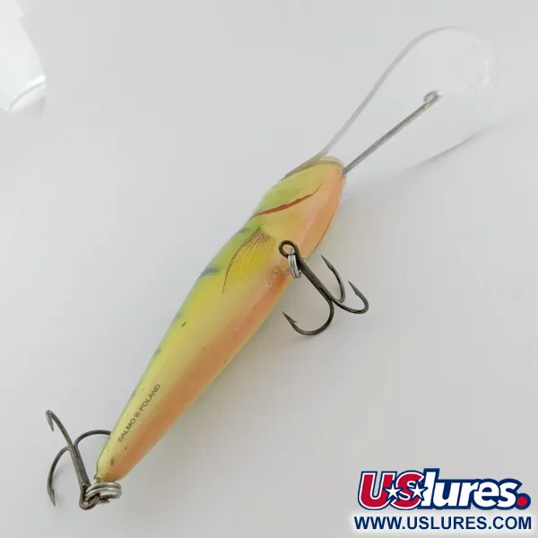 Vintage   Salmo Perch 14 Floating, 2oz FT fishing lure #24303