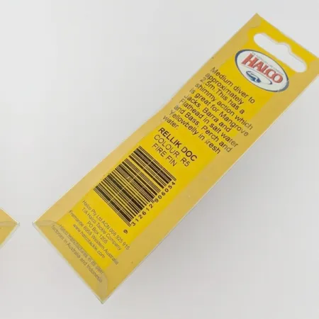 Halco Tackle  Halco Rellik DOC , 2/5oz Fire Fin fishing lure #24304