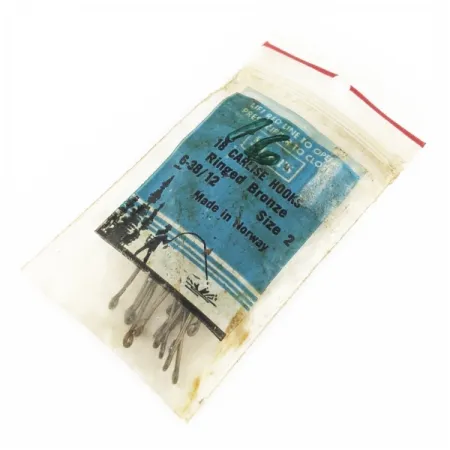 Mustad Sears Carlise hooks size 2, fishing #24308